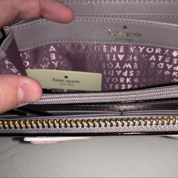 KATE SPADE Light Purple Rabbit Wallet - Picture 7 of 8